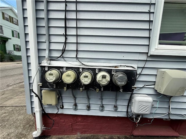 139 Julian St, Providence, RI 02909 - exterior view of electric meter