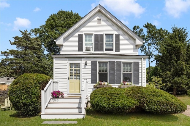 7 Pleasant Vw, Jamestown, RI 02835 - view of front of house featuring cooling unit