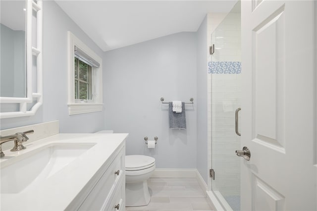 10 Linden Gate Ln, Newport, RI 02840 - bathroom featuring vanity and a shower stall