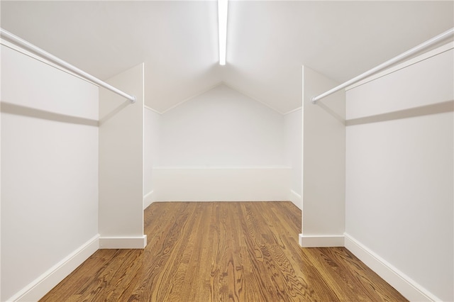 10 Linden Gate Ln, Newport, RI 02840 - walk in closet featuring wood finished floors and lofted ceiling