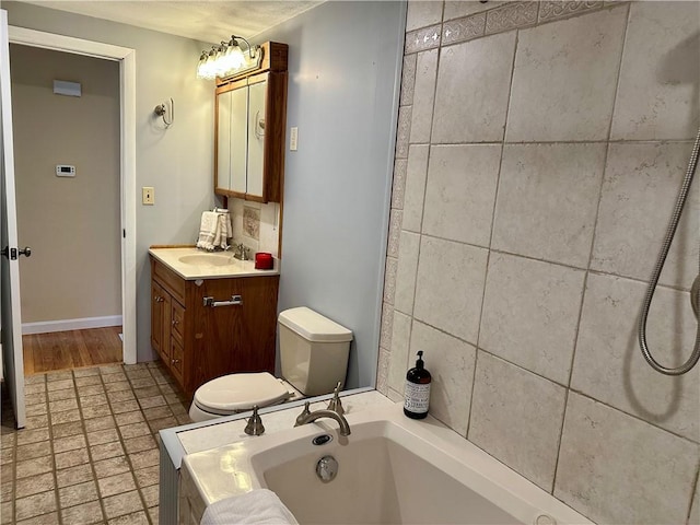 55 Circle Dr, Mansfield, CT 06250 - full bath featuring a bathtub and vanity