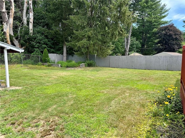 55 Circle Dr, Mansfield, CT 06250 - view of fenced backyard