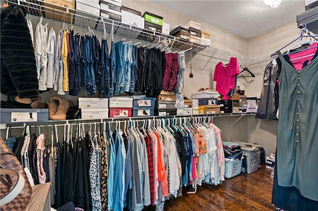 54 Michael Dr, Bristol, RI 02809 - spacious closet with wood finished floors