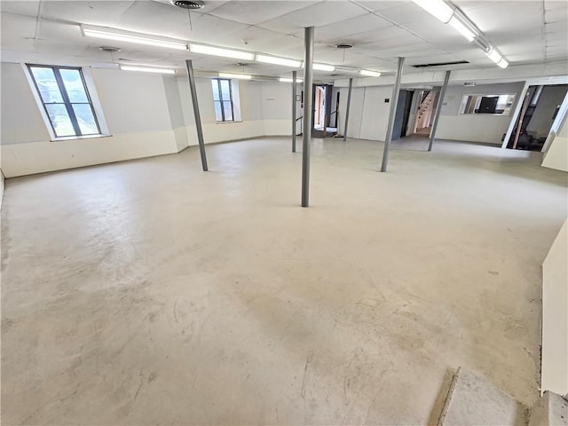 156 Broad St, Burrillville, RI 02859 - basement with plenty of natural light