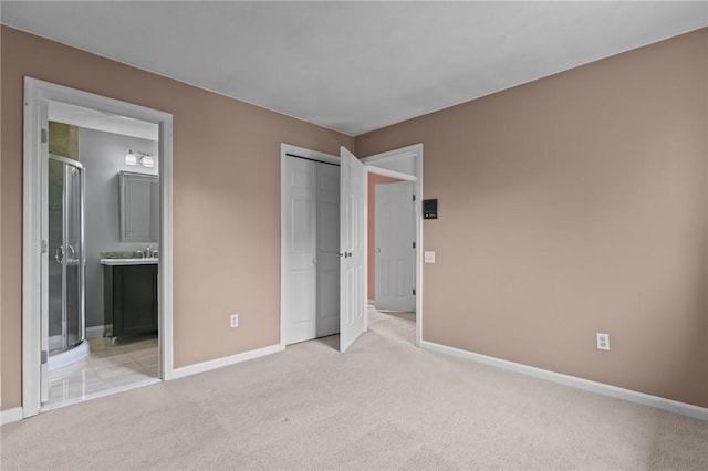 76 Valley Green Ct Unit B, North Providence, RI 02904 - unfurnished bedroom with carpet, a closet, and ensuite bath