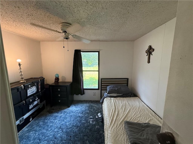 225 Brayton Ave, Tiverton, RI 02878 - unfurnished bedroom featuring carpet flooring, a textured ceiling, and ceiling fan
