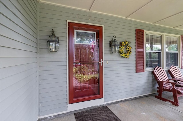 50 Betony Rd, Narragansett, RI 02874 - doorway to property featuring a porch