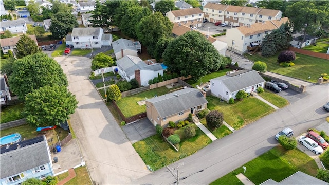 59 Columbus Ave, North Providence, RI 02911 - aerial view of residential area