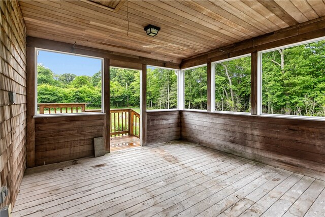 140 Long Hwy, Little Compton, RI 02837 - deck with view of scattered trees