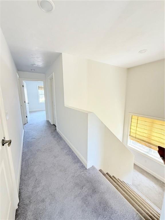 77 Batcheller Ave, Cranston, RI 02920 - hallway featuring carpet and an upstairs landing