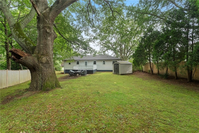 22 Riverdale Rd, Westerly, RI 02891 - fenced backyard featuring a storage shed