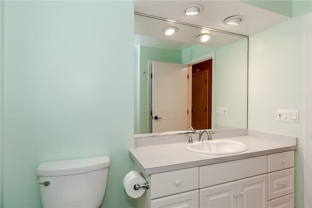 422 Buxton St, North Smithfield, RI 02896 - bathroom featuring vanity and toilet