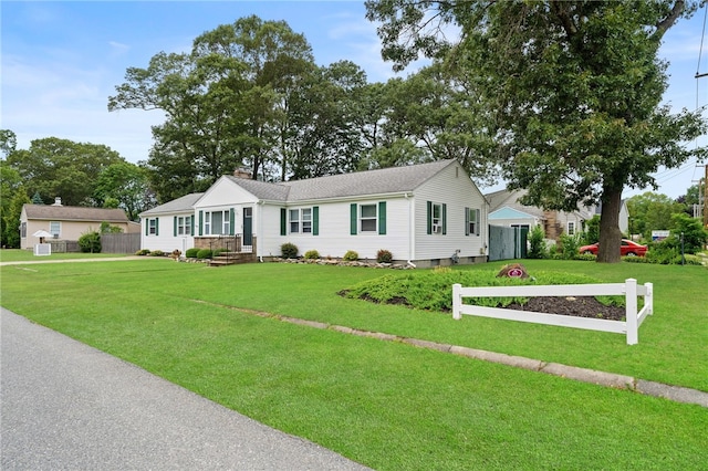 67 Vera St, Warwick, RI 02886 - ranch-style house featuring a chimney