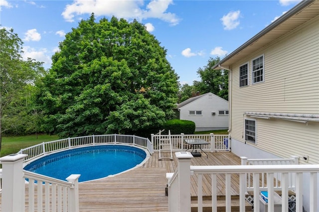 203 Pulaski St, West Warwick, RI 02893 - outdoor pool with a deck