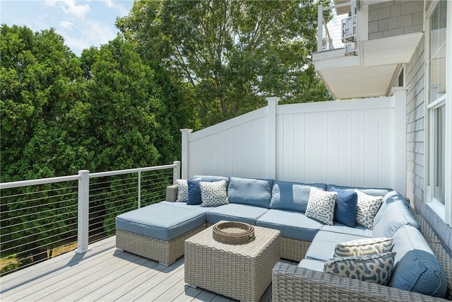 100 Algonquin Rd Unit 13, Narragansett, RI 02882 - deck with an outdoor hangout area