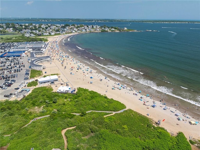 100 Algonquin Rd Unit 13, Narragansett, RI 02882 - drone / aerial view of waterfront with a beach