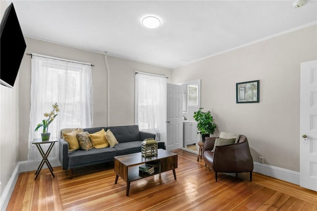 1413 Broad St, Providence, RI 02905 - living area with light wood finished floors