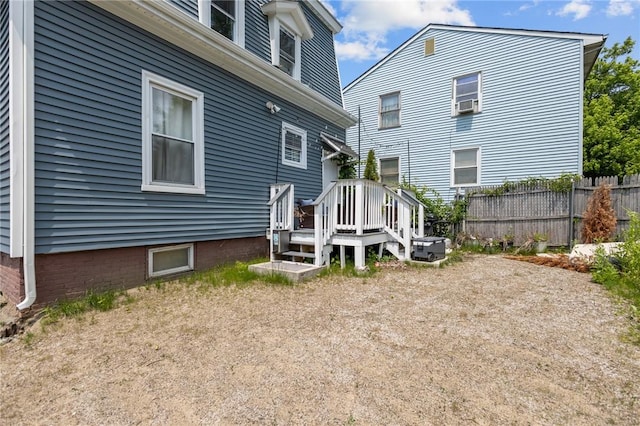 406 Cahill St, Providence, RI 02905 - back of house featuring a deck