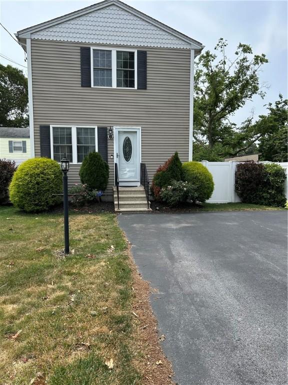 174 Long St, Warwick, RI 02886 - view of front facade featuring entry steps