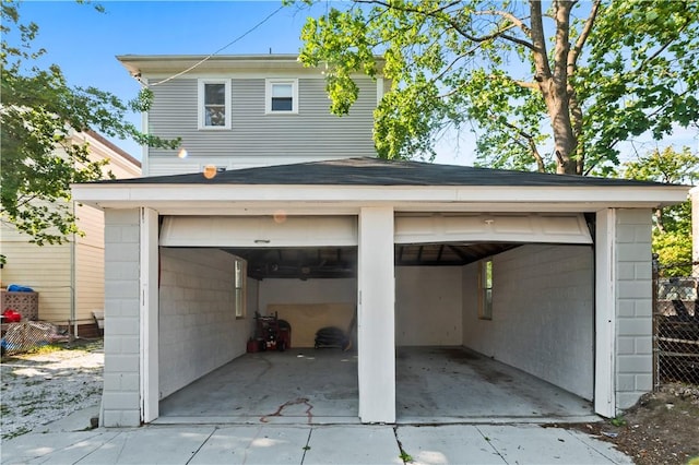 61 Wealth Ave, Providence, RI 02908 - garage featuring driveway