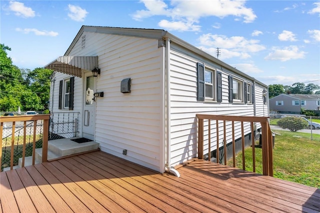 33 Limestone St, Warwick, RI 02889 - view of deck