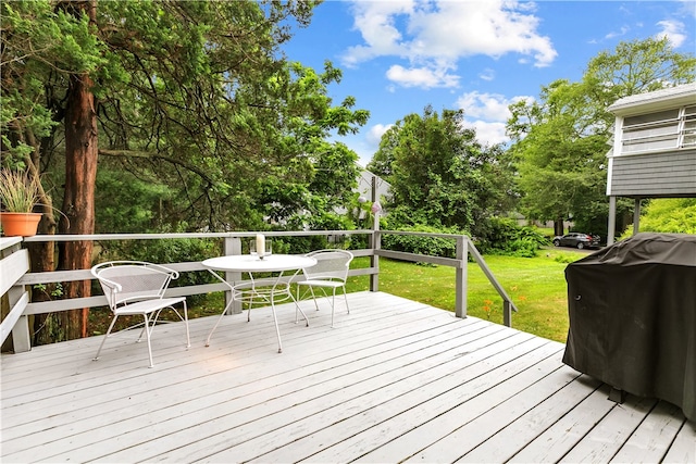 303 Washington Rd, Barrington, RI 02806 - deck with a yard