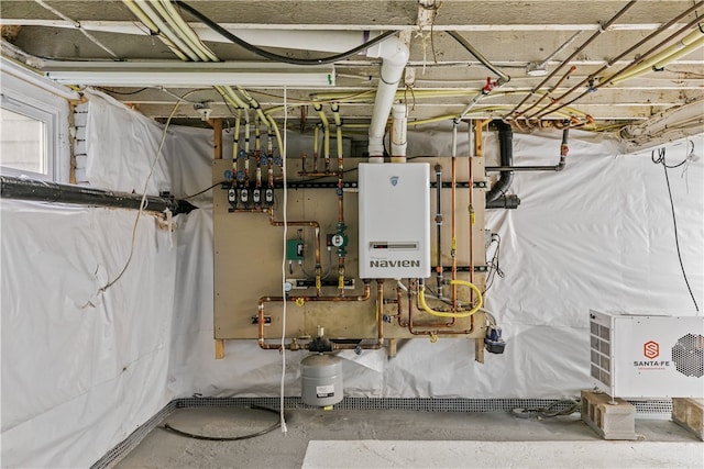 303 Washington Rd, Barrington, RI 02806 - utility room featuring water heater