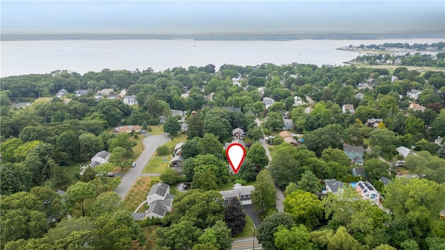 303 Washington Rd, Barrington, RI 02806 - aerial view of a large body of water