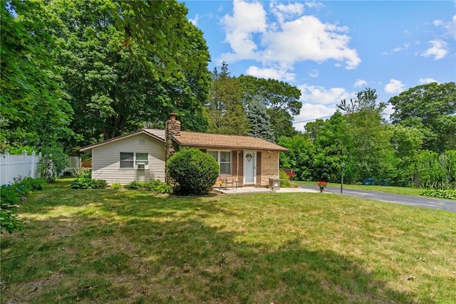 37 Ridge Rd, East Greenwich, RI 02818 - view of front of home with a chimney