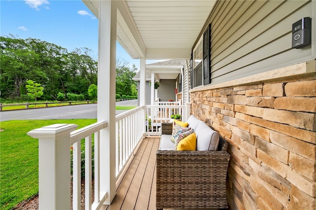 2 Sydney Rose Ct Unit B, Johnston, RI 02919 - view of porch