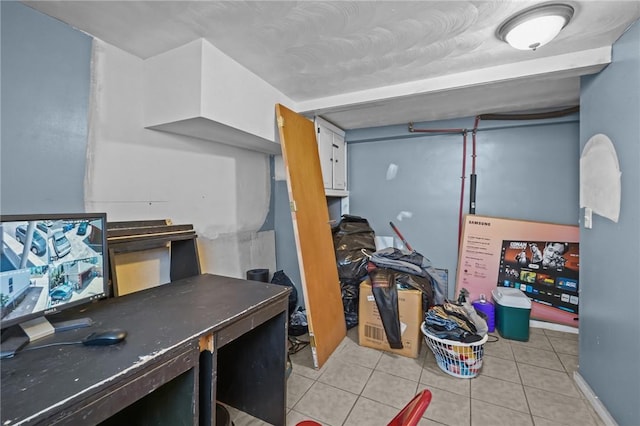 19 Covell St, Providence, RI 02909 - finished basement featuring light tile patterned floors
