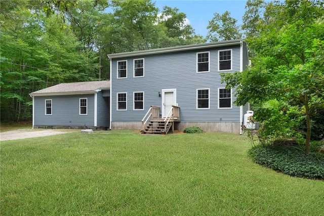 219 Fenner Hill Rd, Hopkinton, RI 02832 - view of front facade featuring a front yard