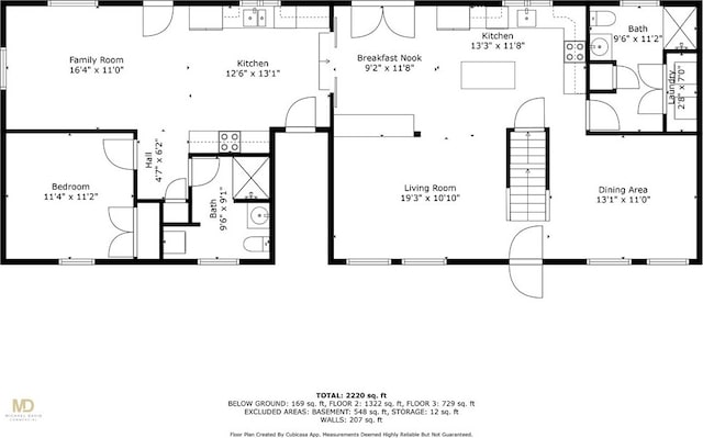 219 Fenner Hill Rd, Hopkinton, RI 02832 - view of floor plan / room layout