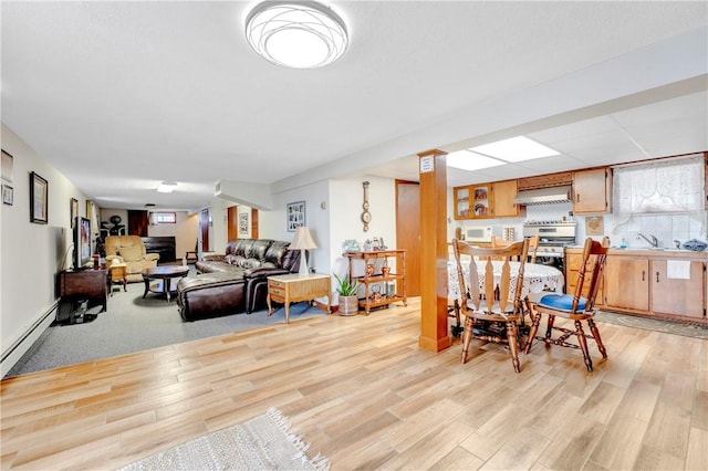 1463 Broadway Way E, Providence, RI 02914 - dining room featuring light wood finished floors