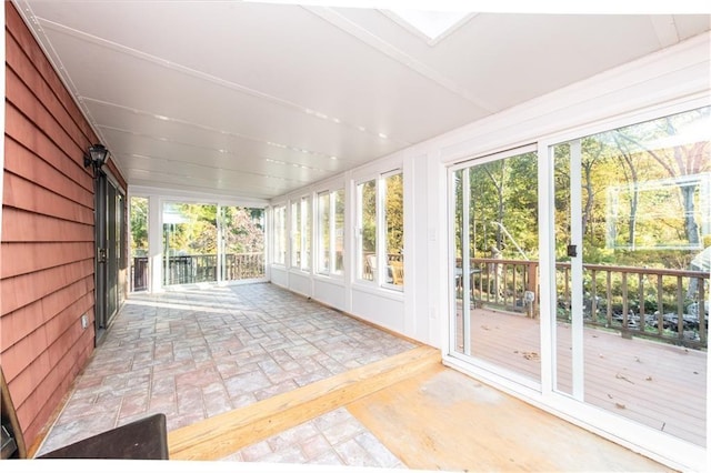 584 Division Rd, East Greenwich, RI 02818 - unfurnished sunroom featuring healthy amount of natural light