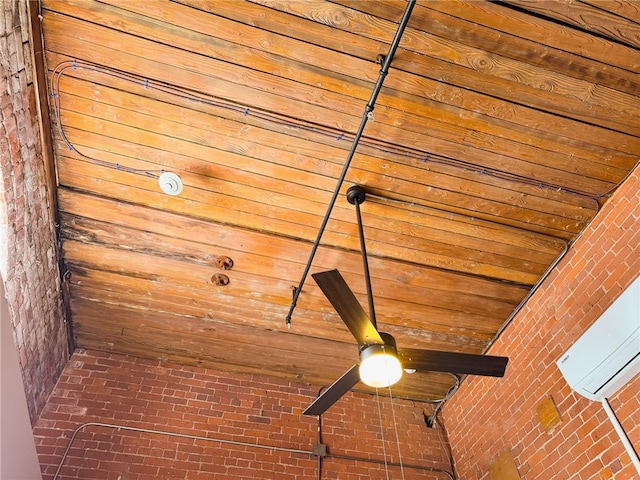 1117 Douglas Ave Unit 124, North Providence, RI 02904 - detailed view of ceiling fan and a wall unit AC