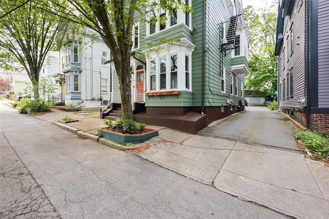 193 Howell St Unit 3, Providence, RI 02906 - view of home's exterior with driveway