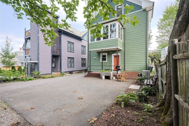 193 Howell St Unit 3, Providence, RI 02906 - rear view of house featuring a patio area