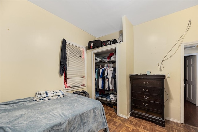 236 Vermont Ave, Providence, RI 02905 - bedroom with baseboards and a closet