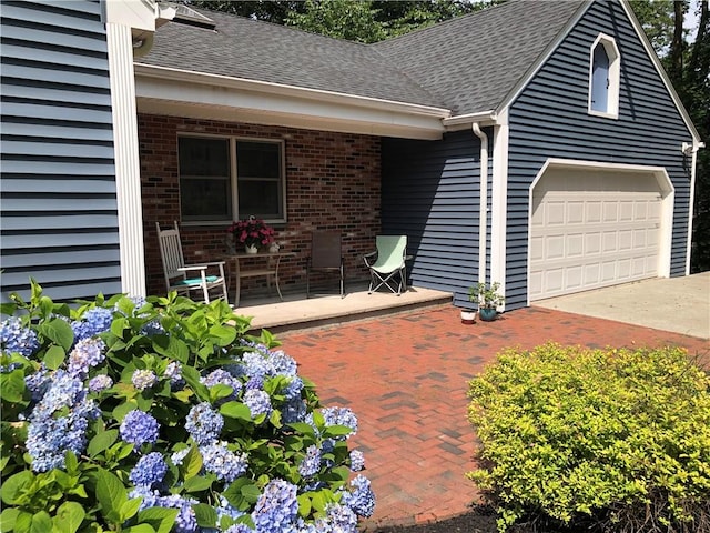 2 Marywood Ln, Cumberland, RI 02864 - view of patio / terrace with driveway