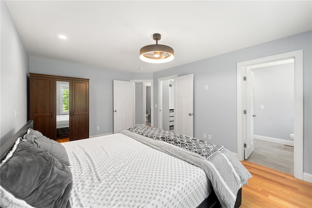 1 Lily Ln Unit 1, West Warwick, RI 02893 - bedroom featuring light wood-style floors and recessed lighting