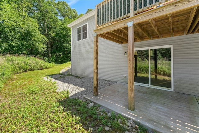 1 Lily Ln Unit 1, West Warwick, RI 02893 - exterior space featuring a deck