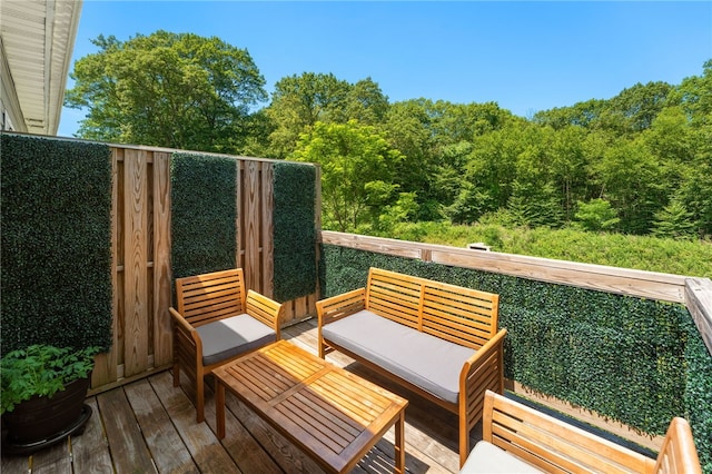 1 Lily Ln Unit 1, West Warwick, RI 02893 - wooden terrace with a view of trees