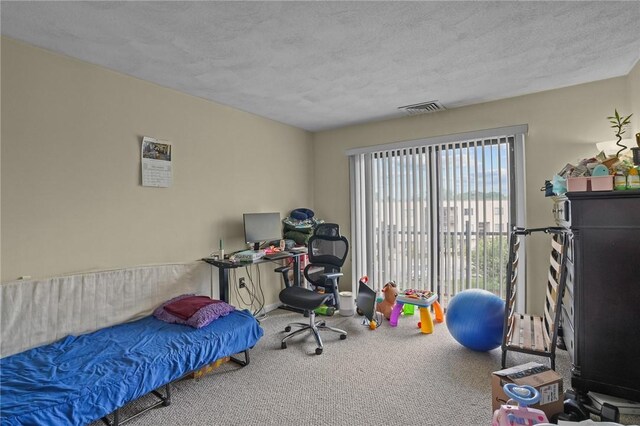 196 Old River Rd Unit 166, Lincoln, RI 02865 - carpeted bedroom with a textured ceiling