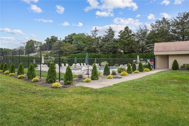 196 Old River Rd Unit 166, Lincoln, RI 02865 - view of yard with a community pool