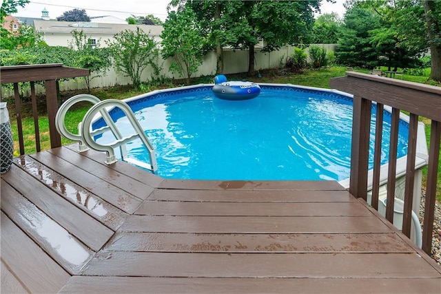 65 Jeri Lynn Cir, Warwick, RI 02886 - view of pool featuring a fenced backyard