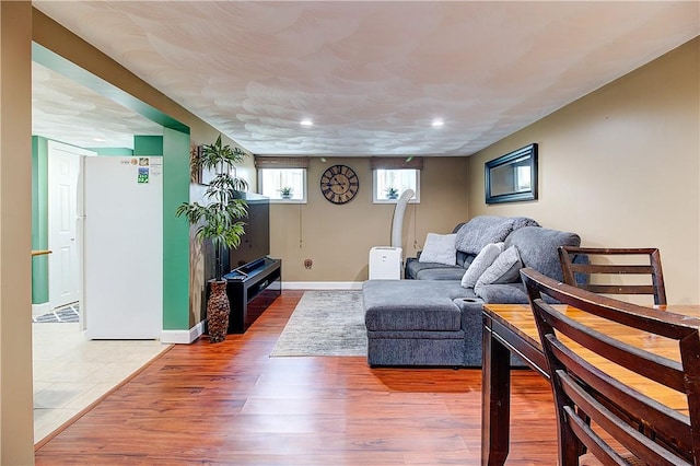 73 Fessenden St, Warwick, RI 02886 - living room with wood finished floors and recessed lighting