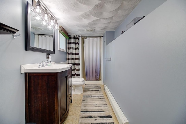 73 Fessenden St, Warwick, RI 02886 - full bath featuring vanity, curtained shower, and tile patterned flooring