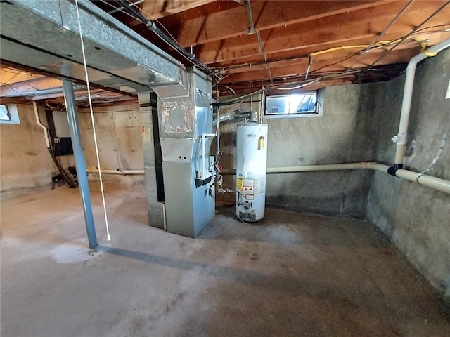16 Fyffe Ave, Cranston, RI 02920 - basement with water heater and heating unit