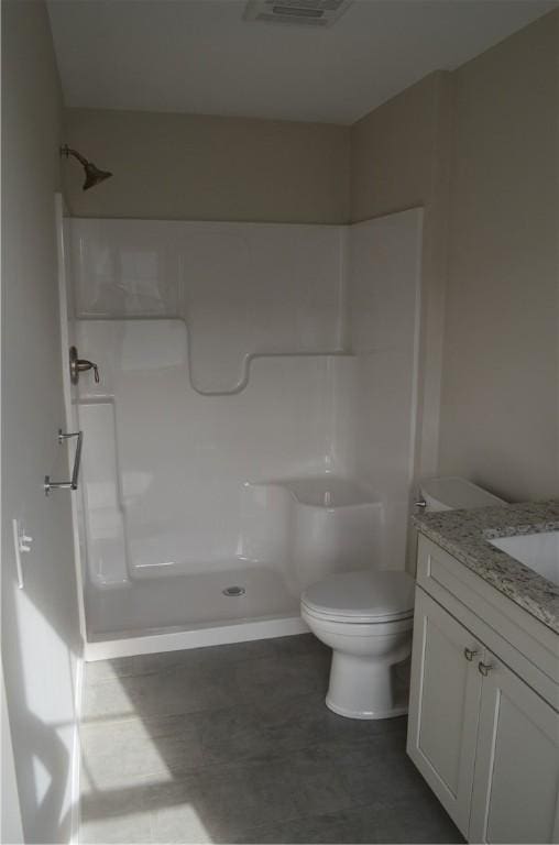 68 Greene St Unit 5, Warwick, RI 02886 - full bathroom featuring vanity and a walk in shower